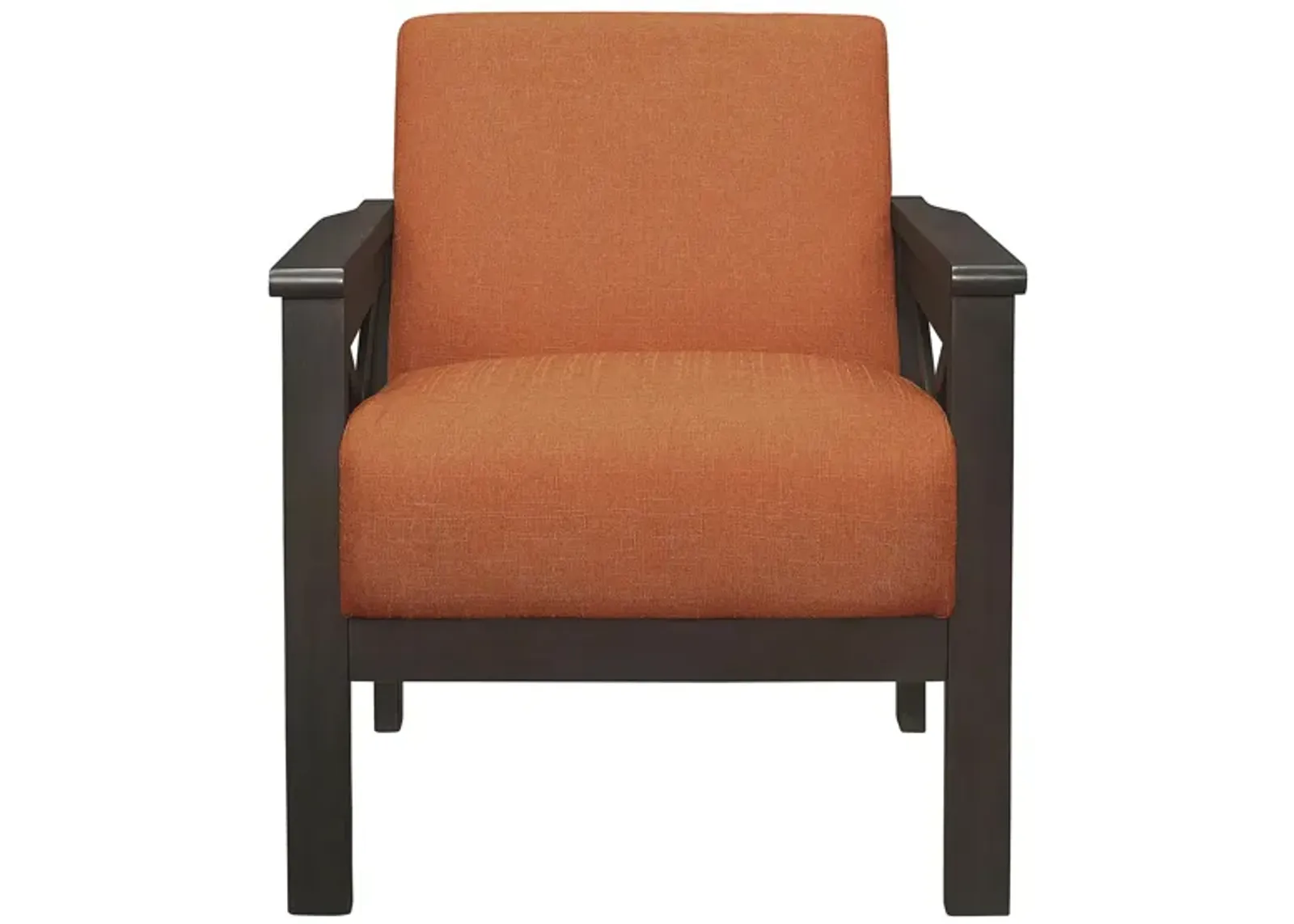 Quill Accent Chair in Orange by Homelegance