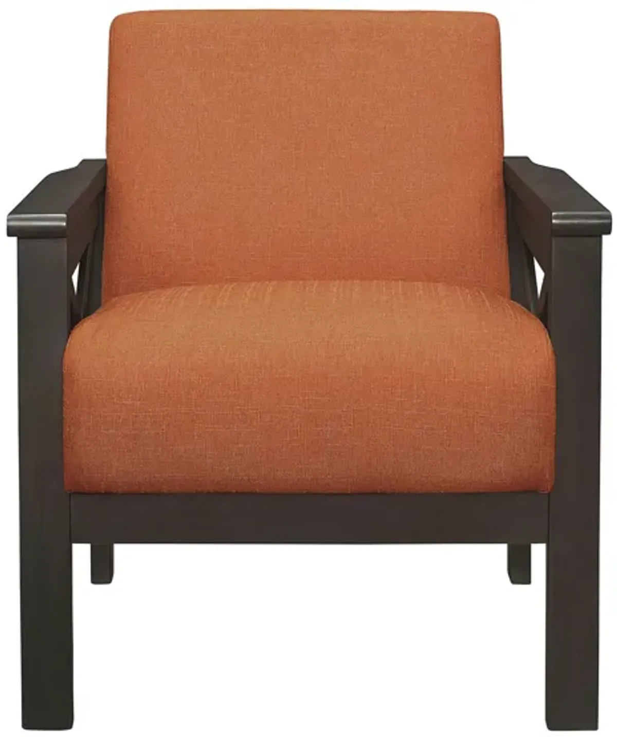 Quill Accent Chair in Orange by Homelegance