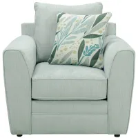 Meadow Chair in First Times Seafoam by Fusion Furniture