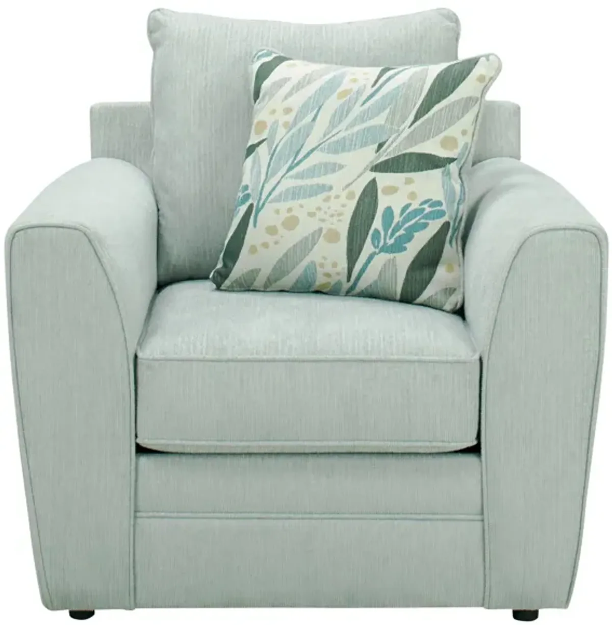 Meadow Chair in First Times Seafoam by Fusion Furniture