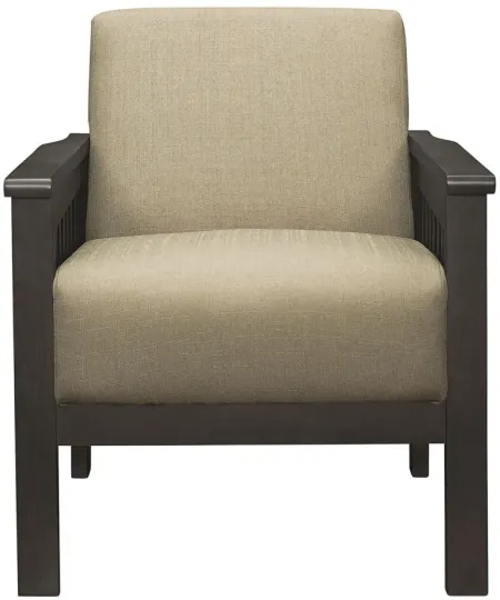 Harold Accent Chair in Light Brown by Homelegance