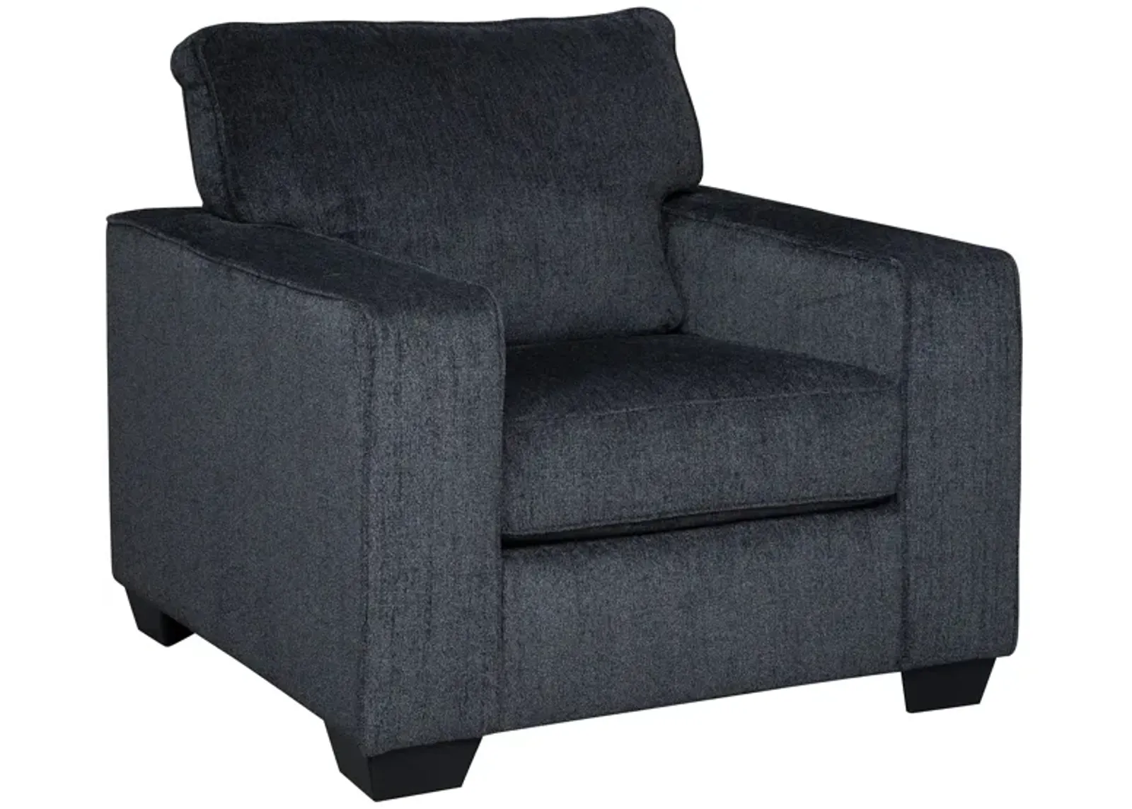 Adelson Chenille Chair in Slate Gray by Ashley Furniture