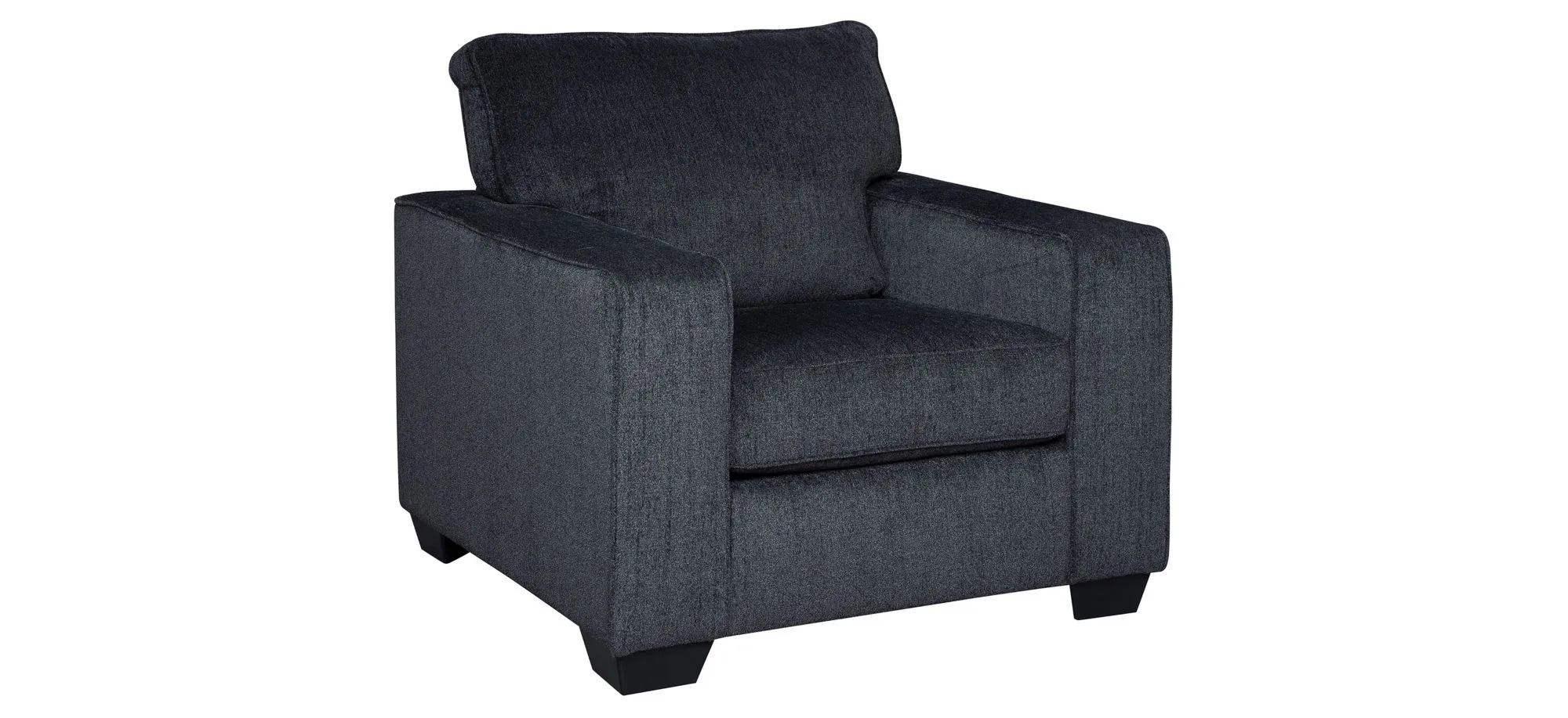 Adelson Chenille Chair in Slate Gray by Ashley Furniture