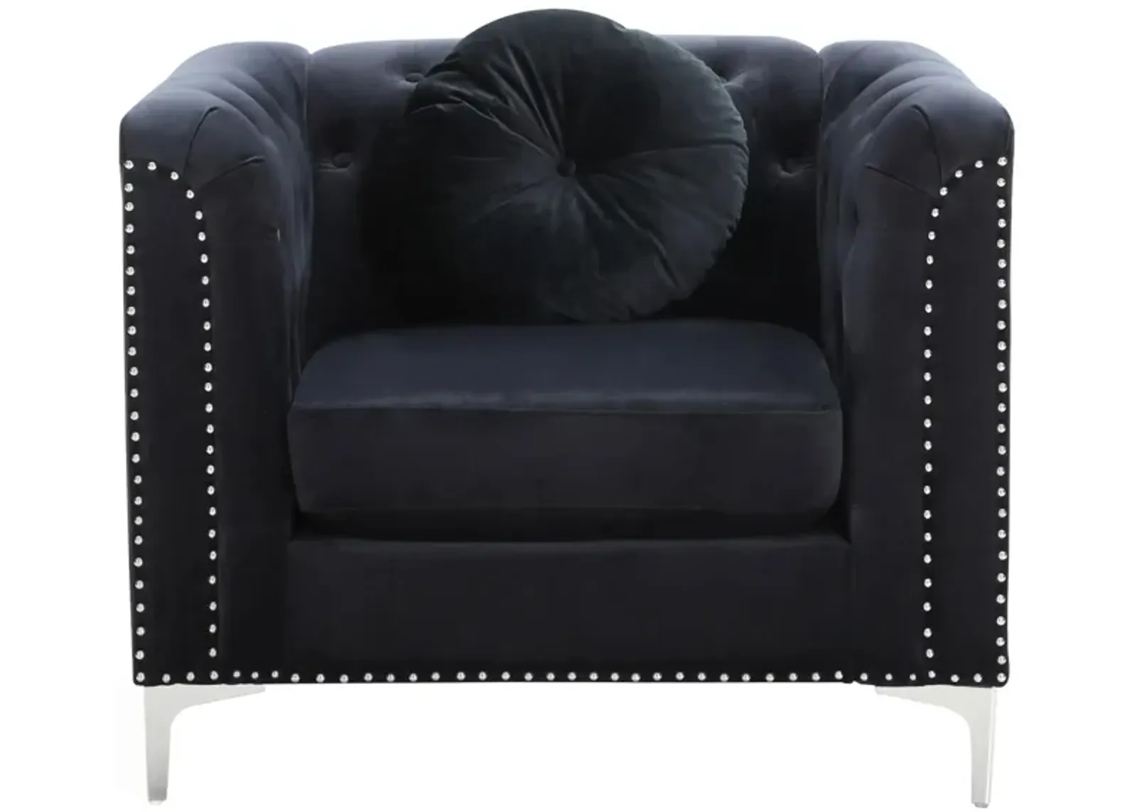 Delray Chair in Black by Glory Furniture