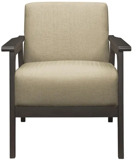 My Scene Accent Chair in Light Brown by Homelegance