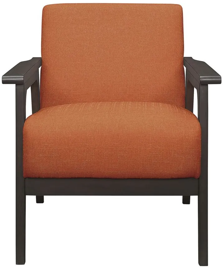 My Scene Accent Chair in Orange by Homelegance