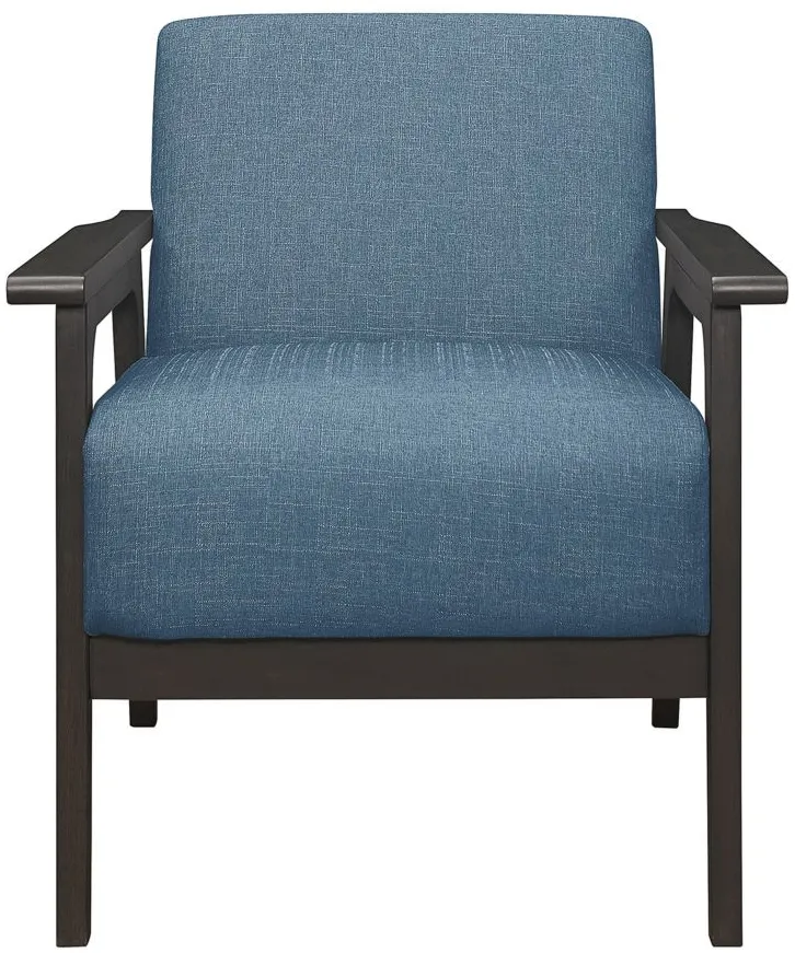 My Scene Accent Chair in Blue by Homelegance