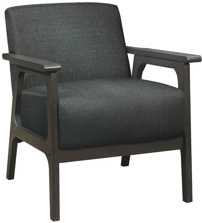 My Scene Accent Chair in Dark Gray by Homelegance