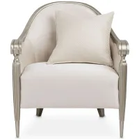 London Place Accent Chair in Platinum by Amini Innovation