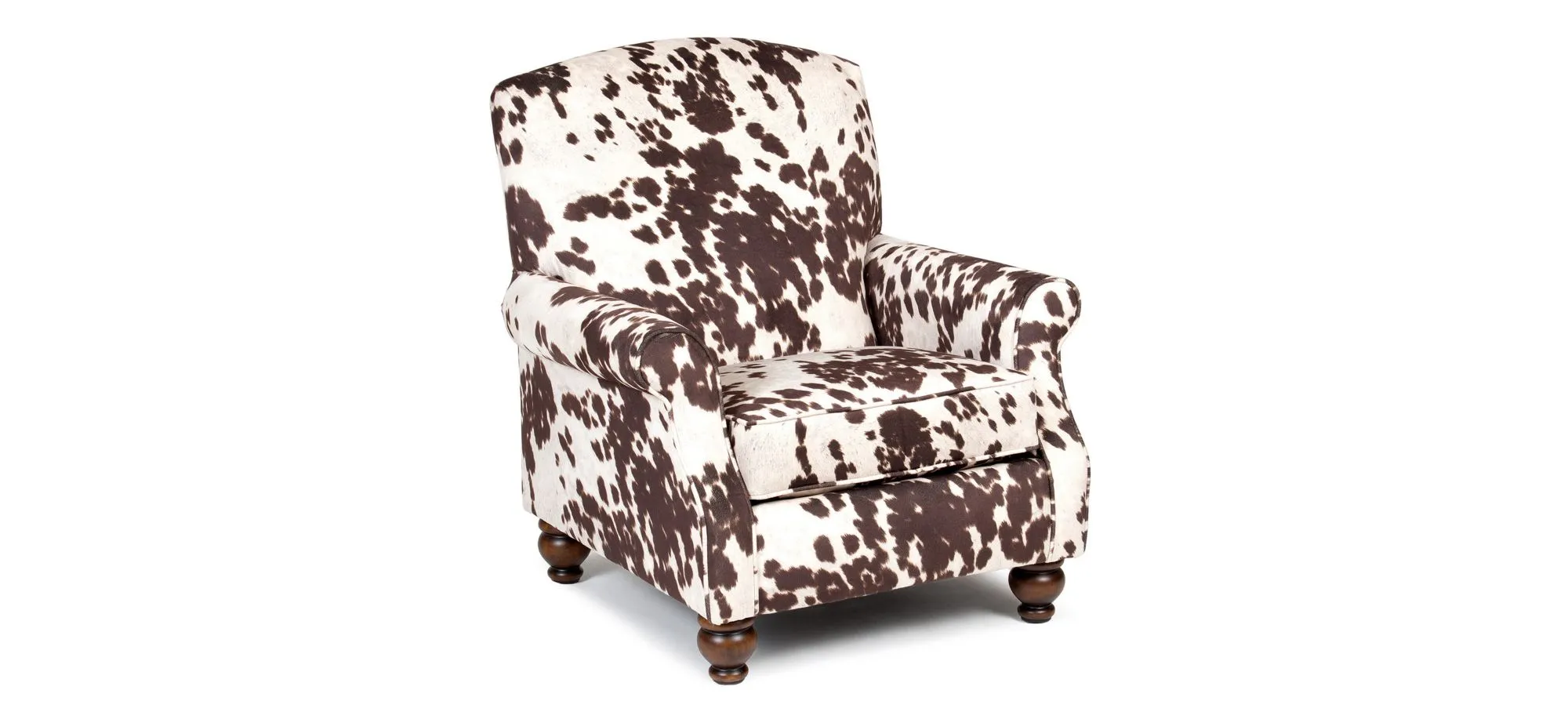Ann Accent Chair in Udder Madness Milk by Chairs America