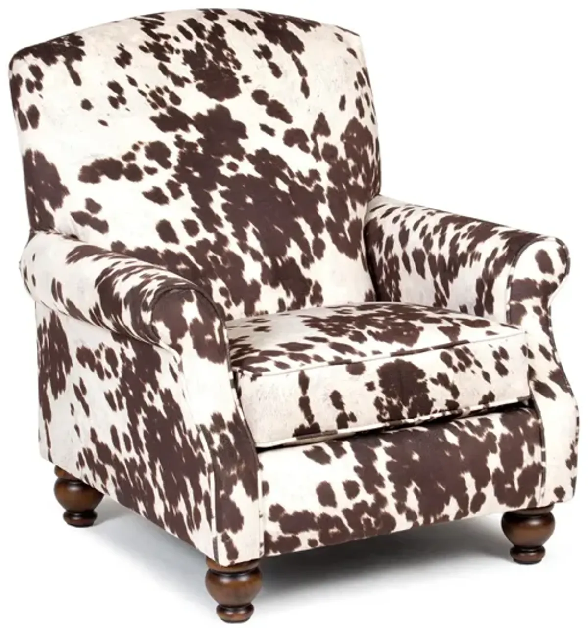 Ann Accent Chair in Udder Madness Milk by Chairs America