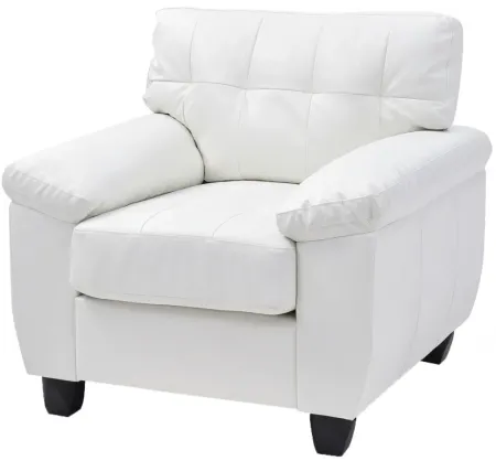 Gallant Chair in White by Glory Furniture