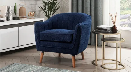 Brynda Accent Chair in Blue by Homelegance