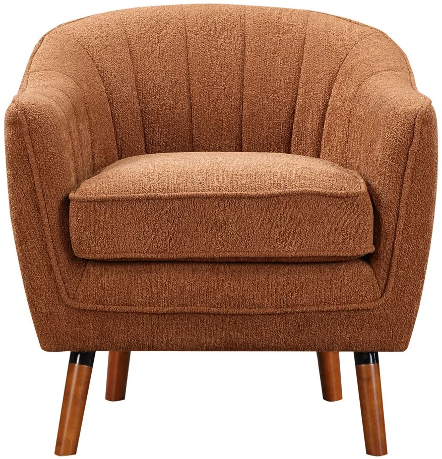 Brynda Accent Chair in Rust by Homelegance