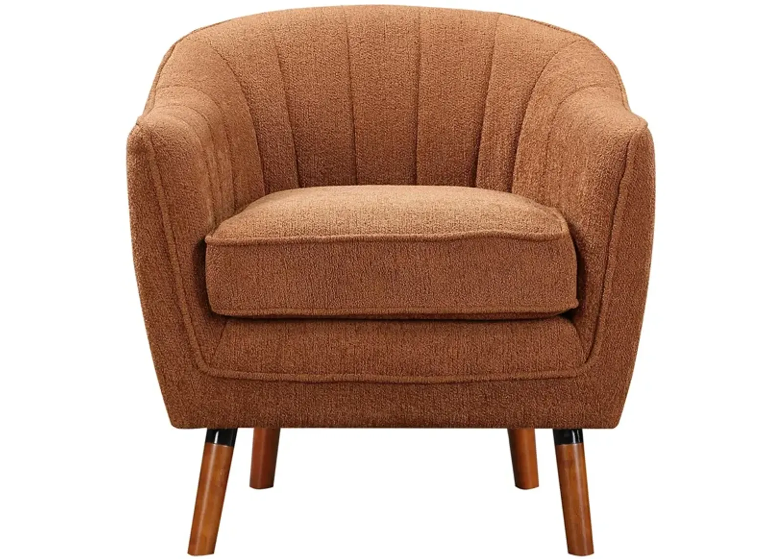 Brynda Accent Chair in Rust by Homelegance