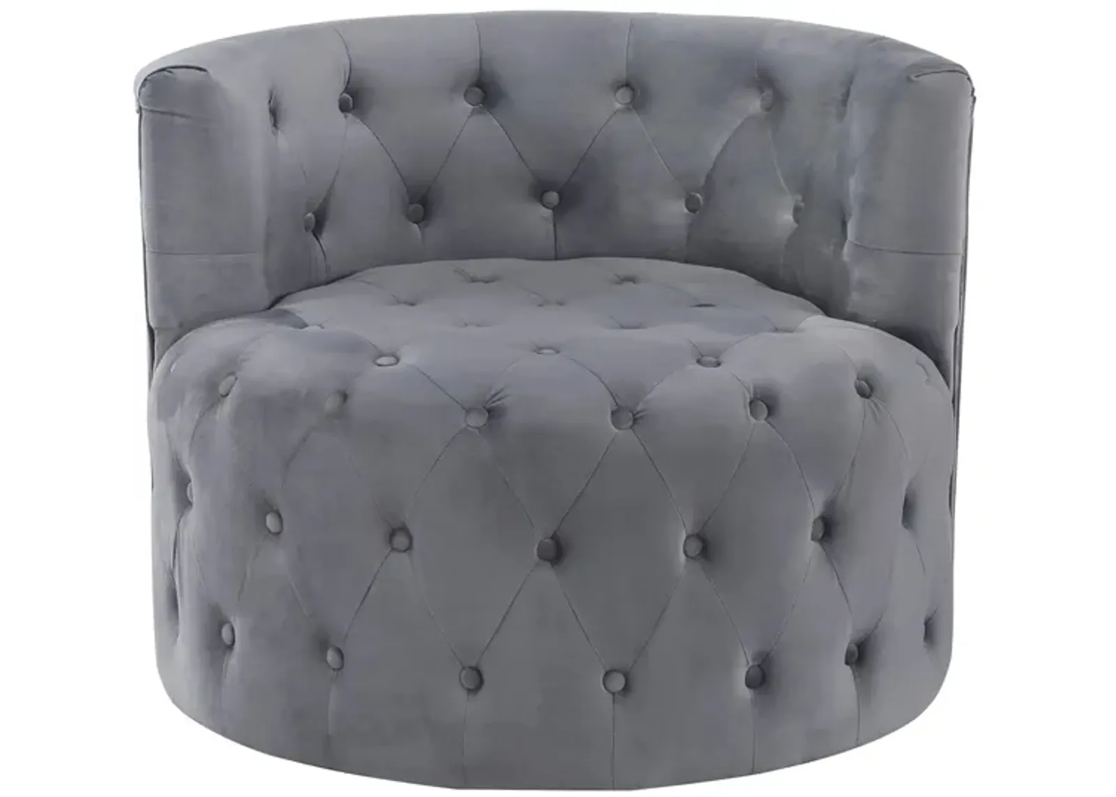 Maypop Swivel Chair in Gray by Homelegance