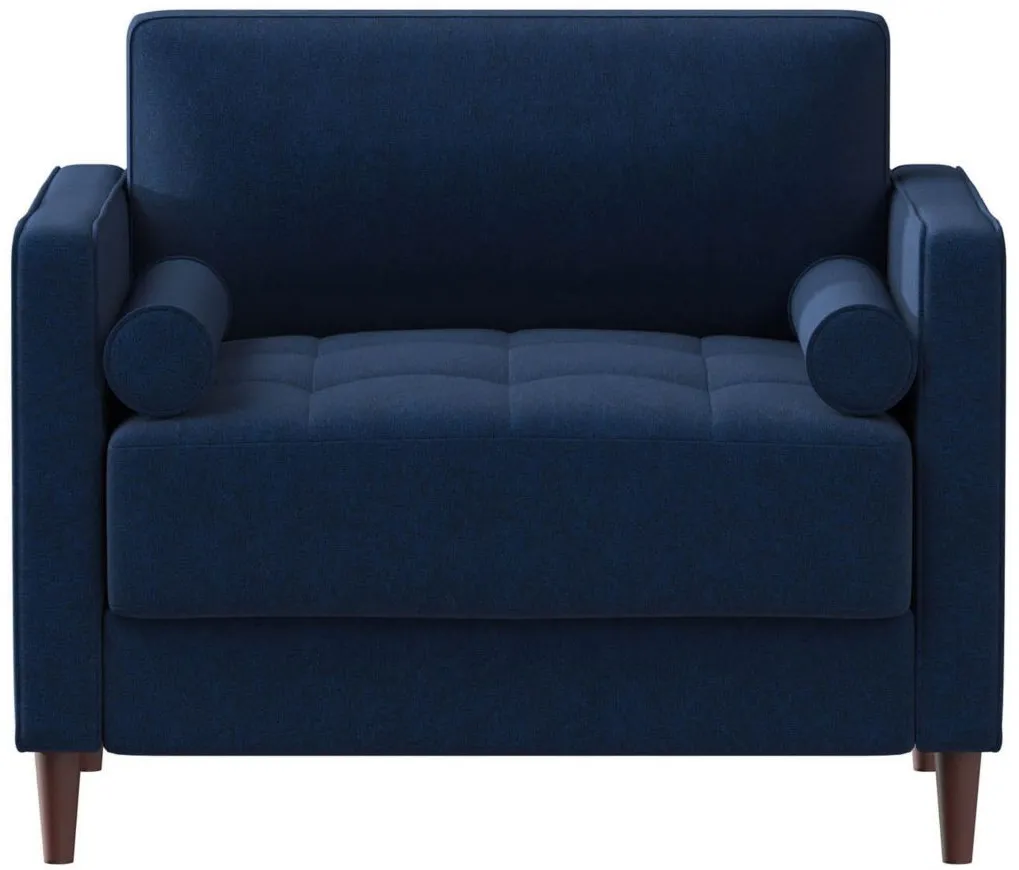 Forrester Chair in Navy Blue by Lifestyle Solutions