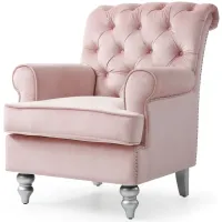 Anna Occasional Chair in PINK by Glory Furniture