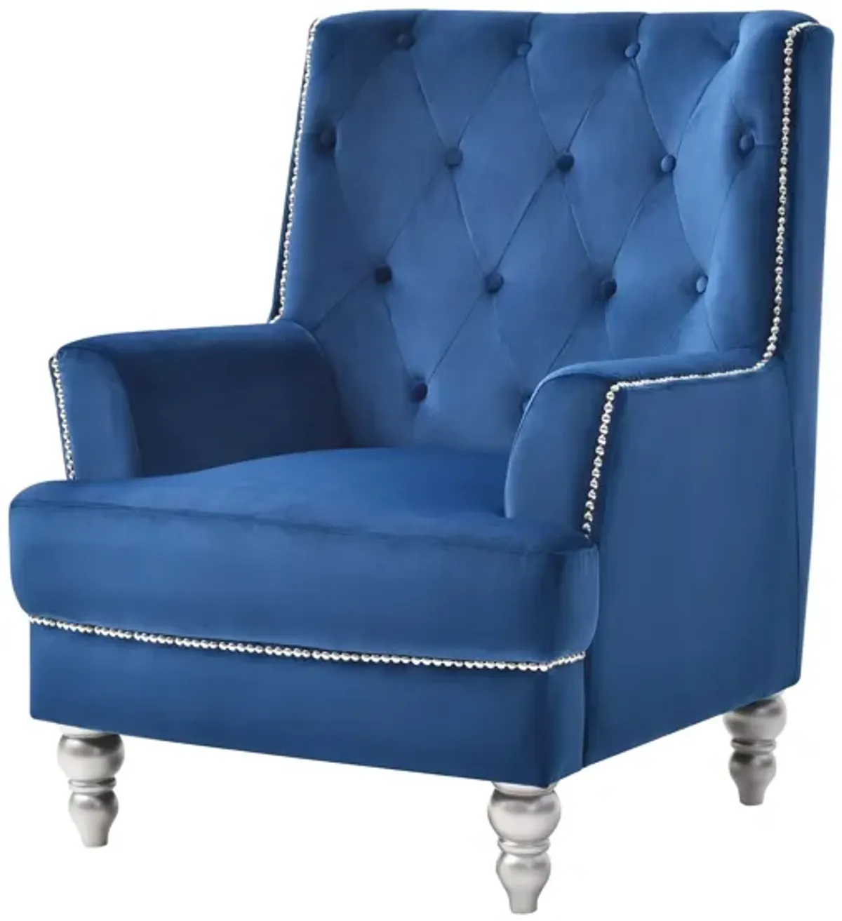 Pamona Occasional Chair in BLUE by Glory Furniture