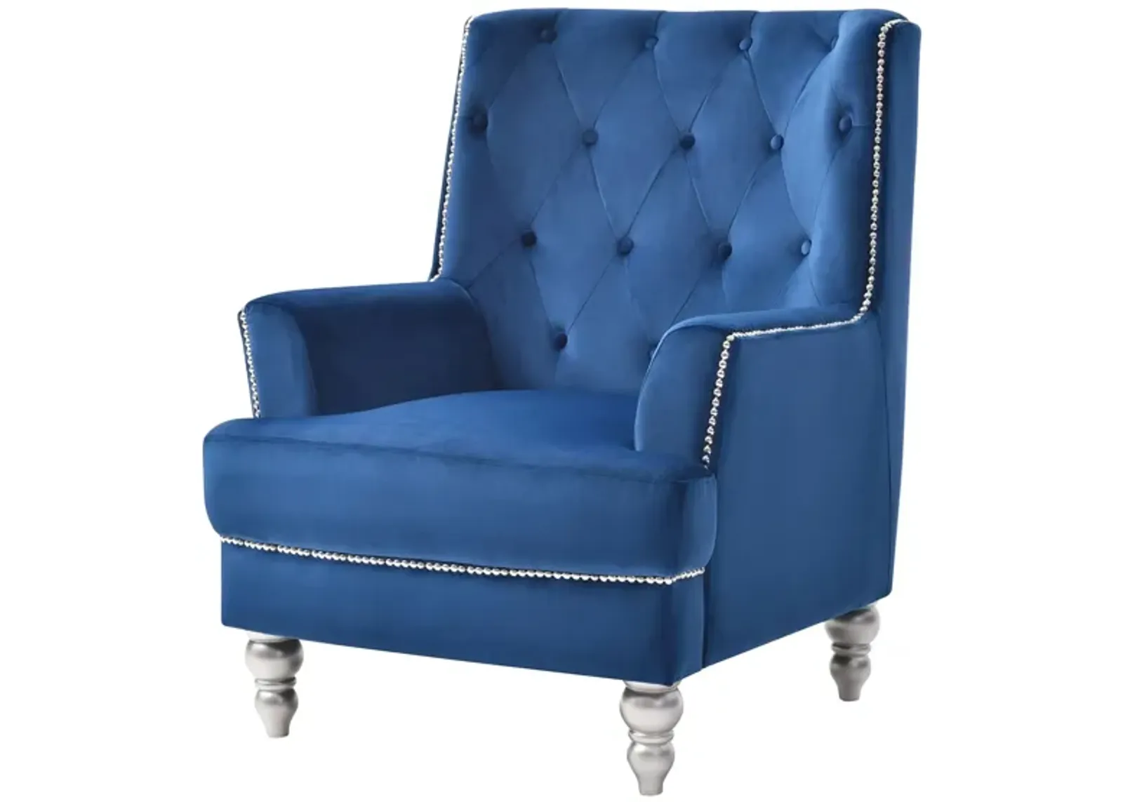 Pamona Occasional Chair in BLUE by Glory Furniture