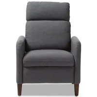 Casanova Lounge Chair in Gray by Wholesale Interiors