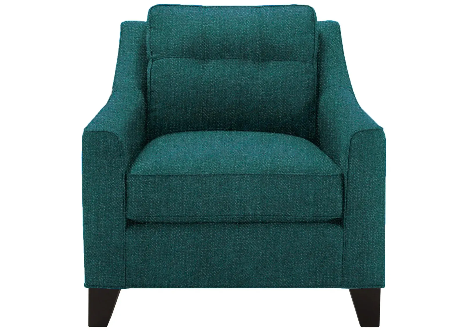 Carmine Chair in Elliot Teal by H.M. Richards