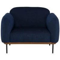 Benson Chair in TRUE BLUE by Nuevo