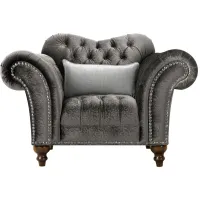 Duchess Chair in Gray by Aria Designs