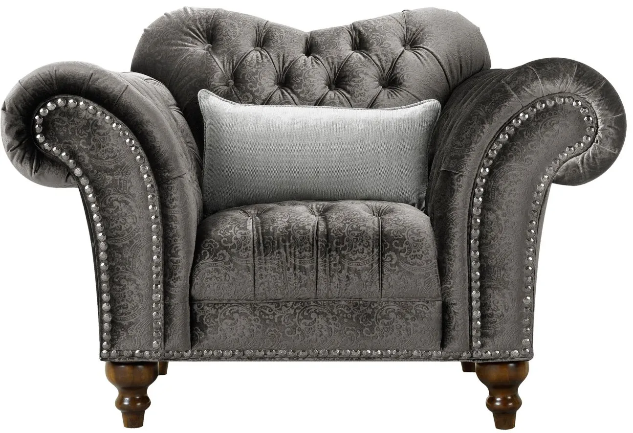 Duchess Chair in Gray by Aria Designs