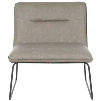 Jasper Accent Chair in Gray by Lumisource