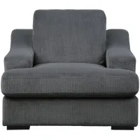 Iola Chair in Dark Gray by Homelegance