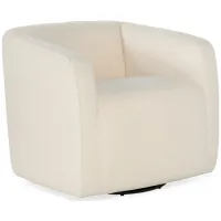 Bennet Swivel Club Chair in Beige by Hooker Furniture