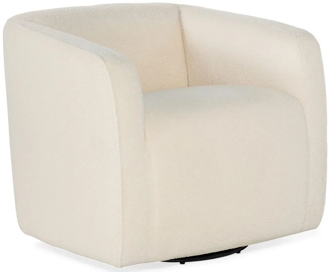 Bennet Swivel Club Chair in Beige by Hooker Furniture