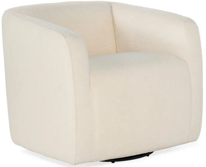 Bennet Swivel Club Chair in Beige by Hooker Furniture