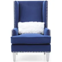 Freeman Chair in Blue by Glory Furniture