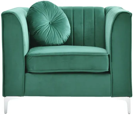 Deltona Chair in Green by Glory Furniture