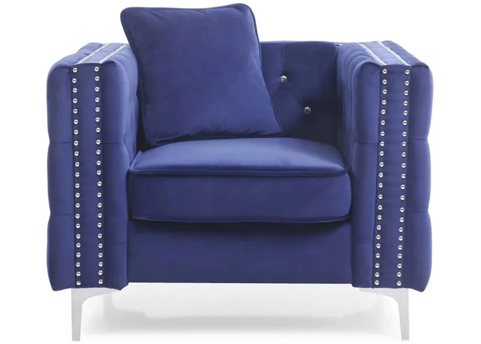 Paige Chair in Blue by Glory Furniture