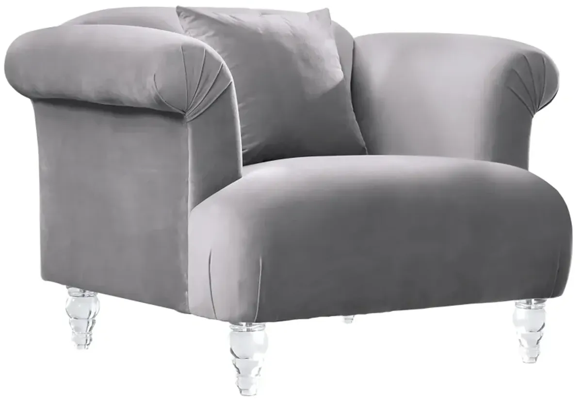 Angeline Chair in Gray by Armen Living