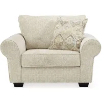 Haisley Chair-and-a-Half in Ivory by Ashley Furniture