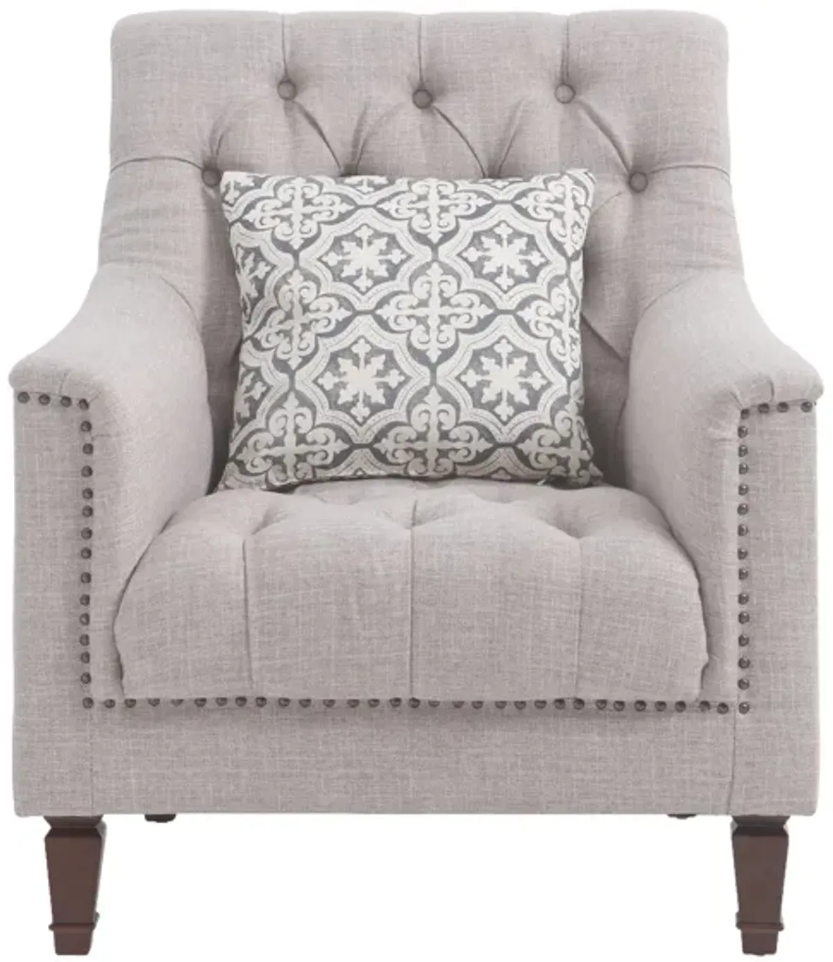 Sinclaire Chair in Gray by Glory Furniture