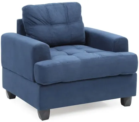 Sandridge Chair in Navy Blue by Glory Furniture