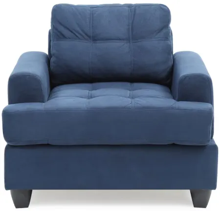 Sandridge Chair in Navy Blue by Glory Furniture