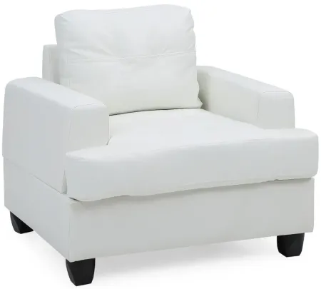 Sandridge Chair in White by Glory Furniture