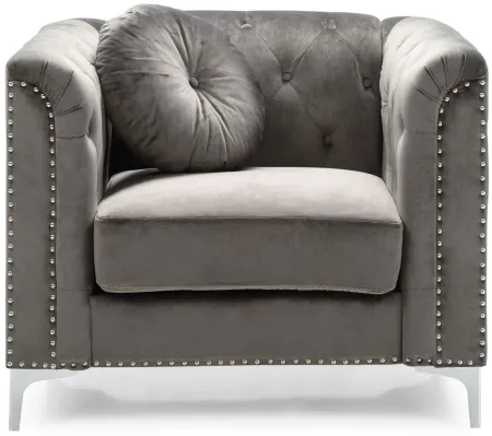 Delray Chair in Gray by Glory Furniture