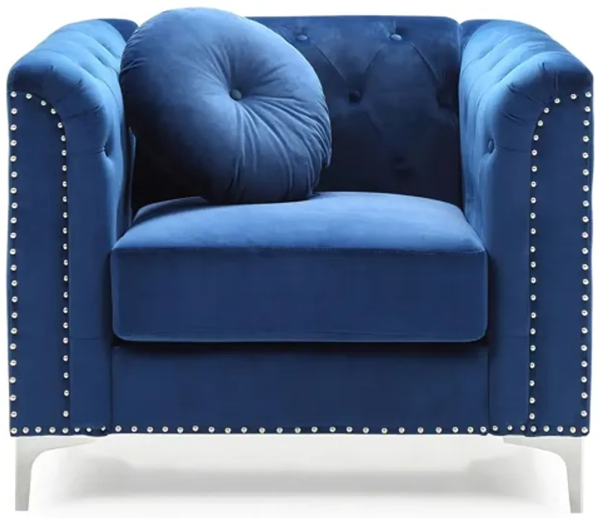 Delray Chair in Blue by Glory Furniture