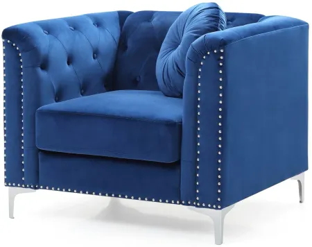 Delray Chair in Blue by Glory Furniture