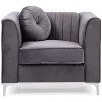 Deltona Chair in Gray by Glory Furniture