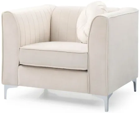 Deltona Chair in Ivory by Glory Furniture