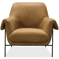 Ambroise Club Chair in Brown by Hooker Furniture