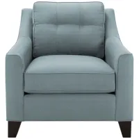 Carmine Chair in Suede so Soft Hydra by H.M. Richards